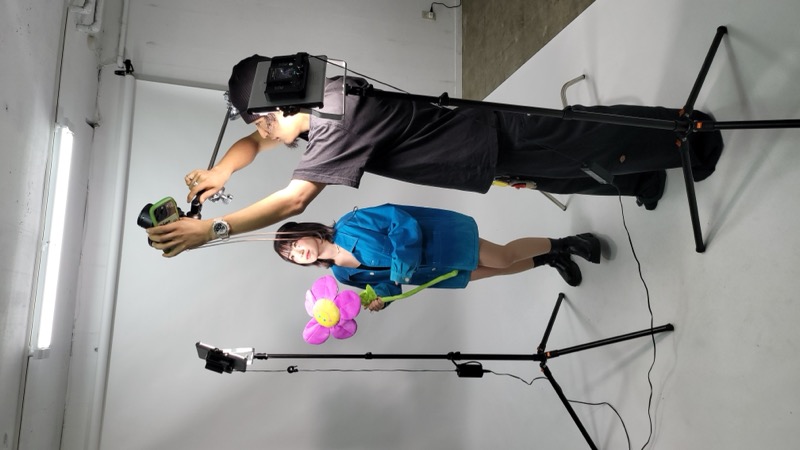 撮影風景 - チーム撮影