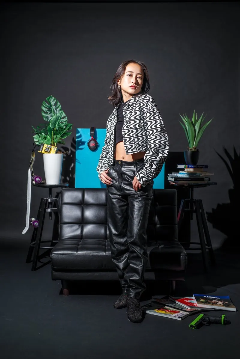 BECOME AGENCYモデルのポートフォリオ撮影作品
