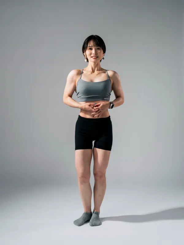 ボディプロフィール撮影 - 女性ソロの撮影作品